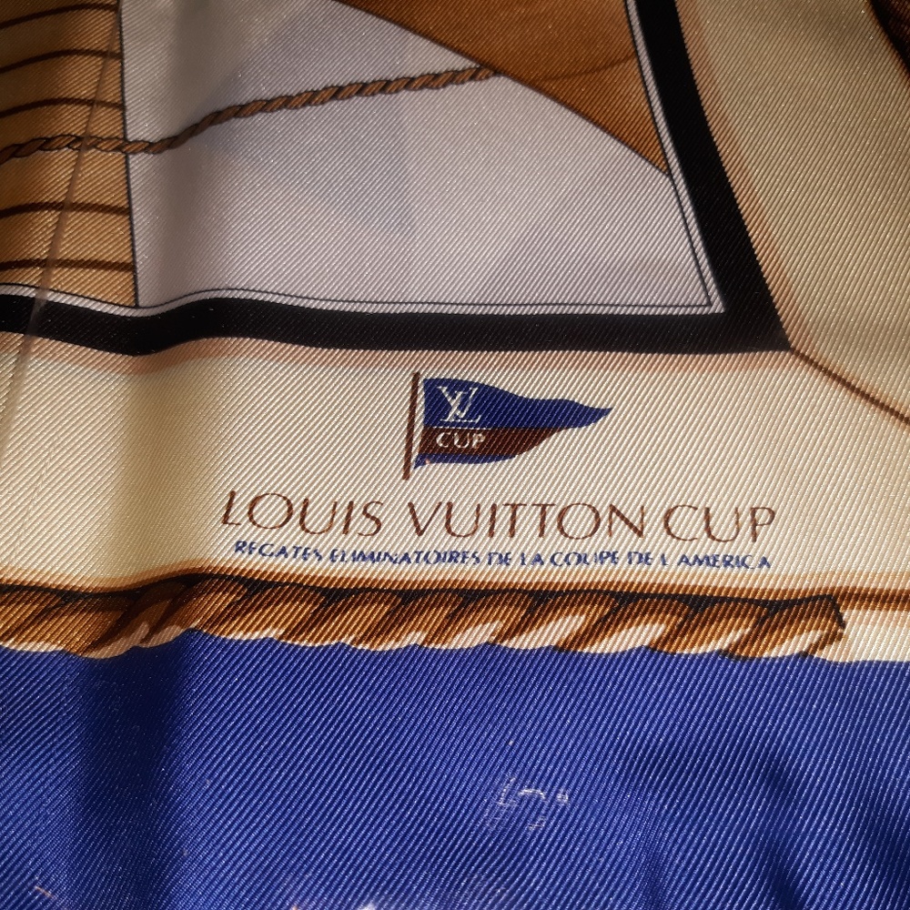 Louis Vuitton Cup Scarf NWOT Original Box